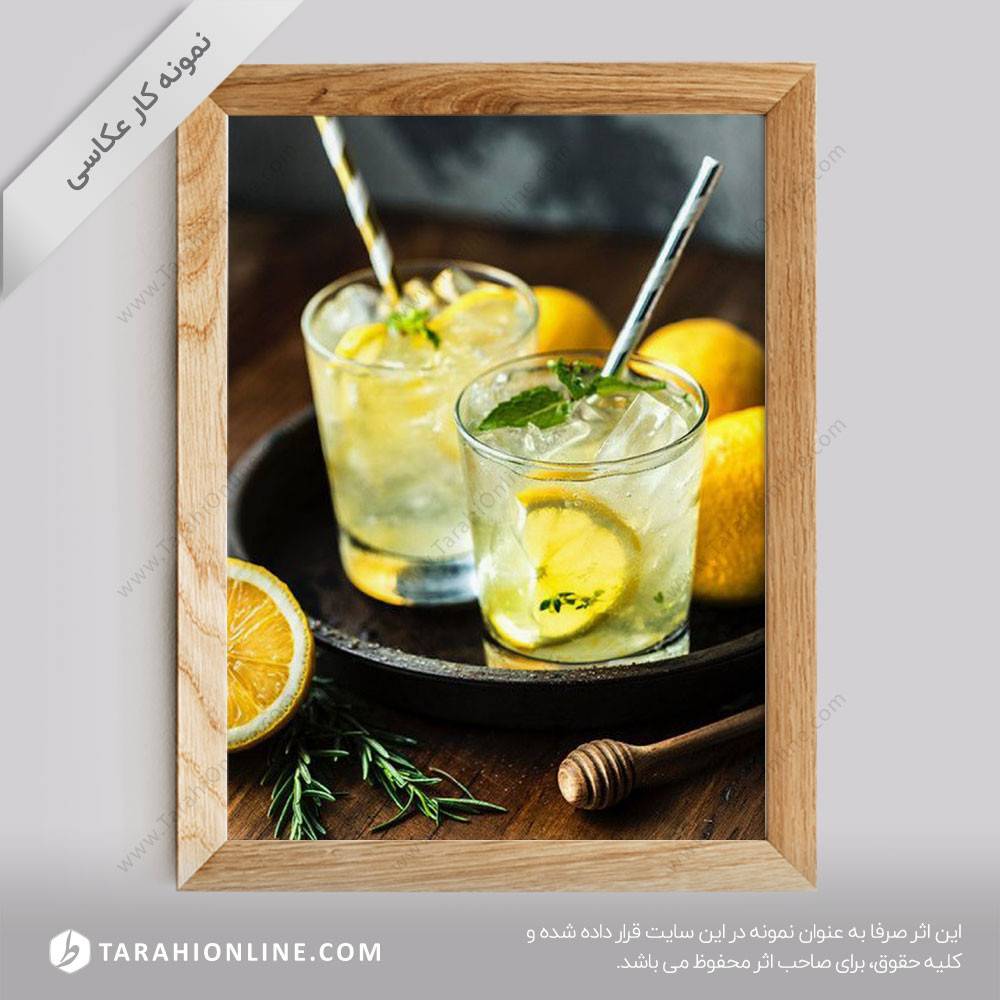 عکاسی از نوشیدنی ها - دیتاکس واتر 1